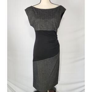 Diane Von Furstenberg Jori Herringbone Wool Dress